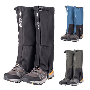 WeatherTrek Pro gaiters in black, blue and army green