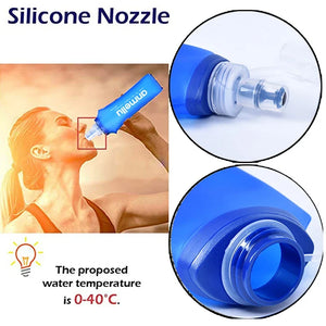 500 ml soft running bottle with silicone nozzle
