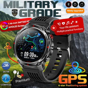 GPS Smart Watch with Compass & Altimeter – SummitNav