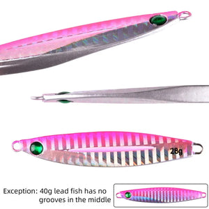 Metal Jig Lure Set – 5 Jigs, 4 Styles, 7 g to 40 g, TideJig