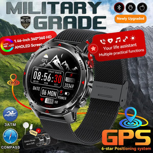 GPS Smart Watch with Compass & Altimeter – SummitNav