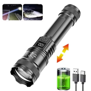 Mini Rechargeable Zoom Flashlight, USB-C – Pick a Style