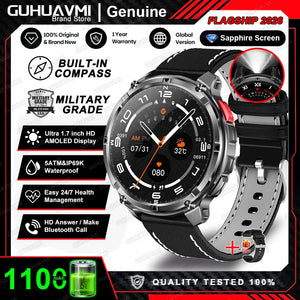 Outdoor Smart Watch with Compass & LED Light – TrailCore