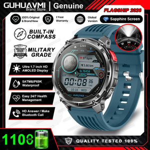 Outdoor Smart Watch with Compass & LED Light – TrailCore