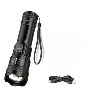 Mini Rechargeable Zoom Flashlight, USB-C – Pick a Style