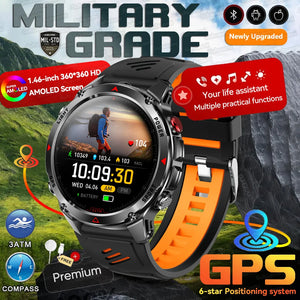 GPS Smart Watch with Compass & Altimeter – SummitNav