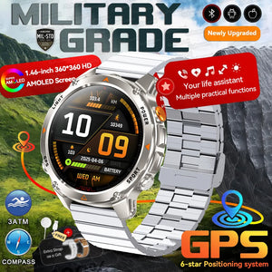 GPS Smart Watch with Compass & Altimeter – SummitNav