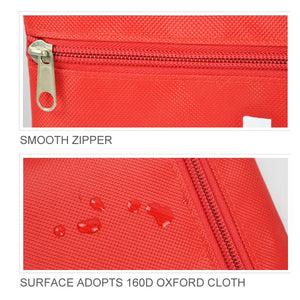 Trunk First Aid Kit – 50-Piece Red Zip Pouch