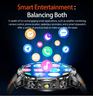 Big Battery Smart Watch with Red & White Light – BeaconMax