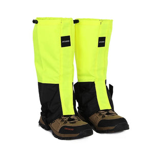WeatherTrek Lite gaiters in neon green
