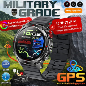 GPS Smart Watch with Compass & Altimeter – SummitNav