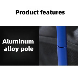 Aluminum pole on the mesh moon chair