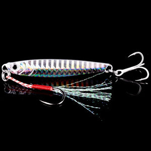 Metal Jig Lure Set – 5 Jigs, 4 Styles, 7 g to 40 g, TideJig