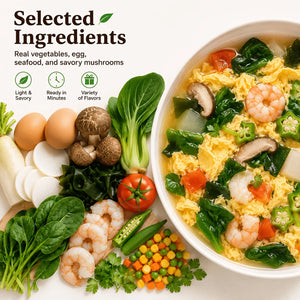 Freeze-Dried Soup Packs – 13 Flavors