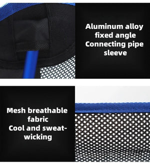 Pole sleeve and breathable mesh fabric