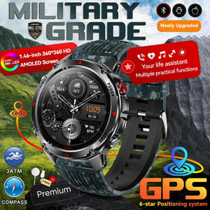 GPS Smart Watch with Compass & Altimeter – SummitNav