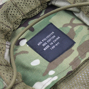 Sewn-in label: 65% polyester, 35% cotton, size 60-61