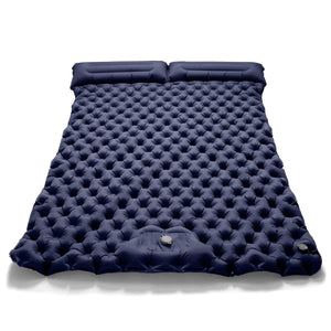Camping Sleeping Pad with Pillow & Foot Pump, 1 or 2 Person – CampCloud