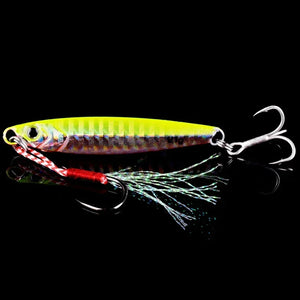 Metal Jig Lure Set – 5 Jigs, 4 Styles, 7 g to 40 g, TideJig