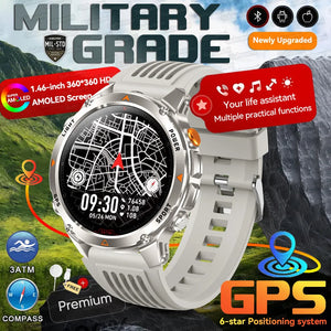 GPS Smart Watch with Compass & Altimeter – SummitNav