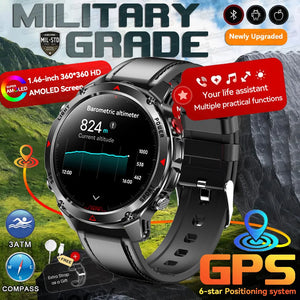 GPS Smart Watch with Compass & Altimeter – SummitNav