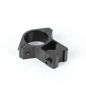 Single SteadyRing scope ring, angled view