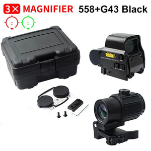 SwiftSight kit, 3x compact magnifier, black, with hard case