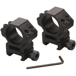 Pair of SteadyRing Picatinny rings with a hex key