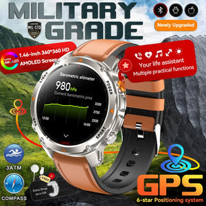 GPS Smart Watch with Compass & Altimeter – SummitNav