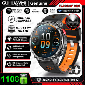 Outdoor Smart Watch with Compass & LED Light – TrailCore
