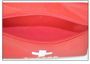 Trunk First Aid Kit – 50-Piece Red Zip Pouch