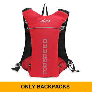 Red PureFlow hydration vest, vest only