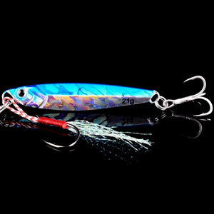 Metal Jig Lure Set – 5 Jigs, 4 Styles, 7 g to 40 g, TideJig