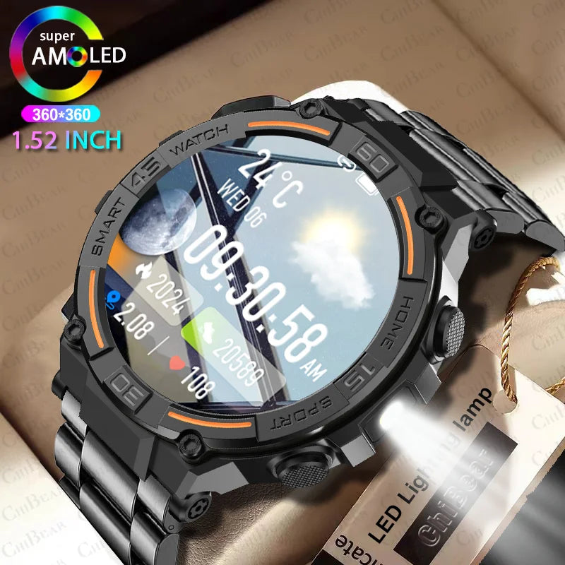 DefenderPro Tactical Bluetooth SmartWatch