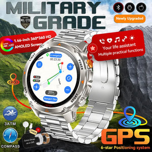 GPS Smart Watch with Compass & Altimeter – SummitNav