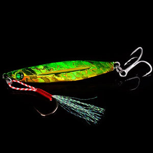 Metal Jig Lure Set – 5 Jigs, 4 Styles, 7 g to 40 g, TideJig
