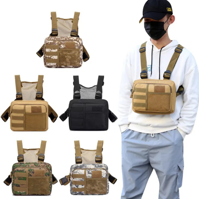 Tactical Vest Unisex Chest Rig Bag