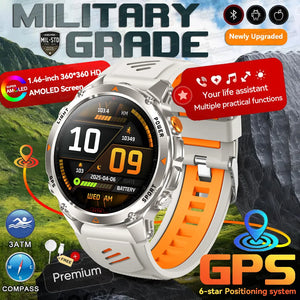 GPS Smart Watch with Compass & Altimeter – SummitNav