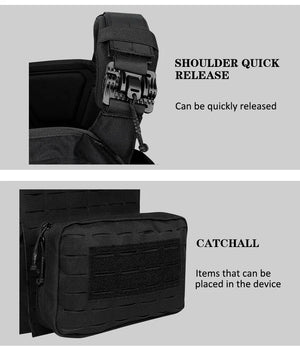 Artex shoulder quick release and catchall bag