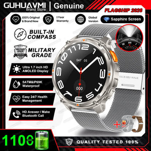 Outdoor Smart Watch with Compass & LED Light – TrailCore