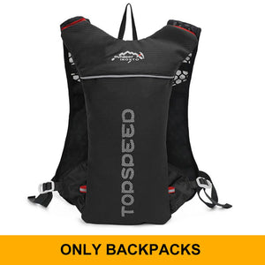 Black PureFlow hydration vest, vest only