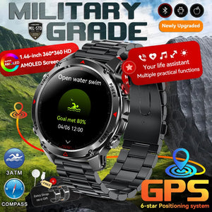 GPS Smart Watch with Compass & Altimeter – SummitNav