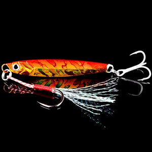 Metal Jig Lure Set – 5 Jigs, 4 Styles, 7 g to 40 g, TideJig