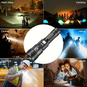 Mini Rechargeable Zoom Flashlight, USB-C – Pick a Style