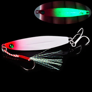 Metal Jig Lure Set – 5 Jigs, 4 Styles, 7 g to 40 g, TideJig