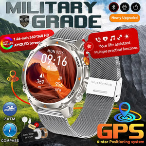 GPS Smart Watch with Compass & Altimeter – SummitNav